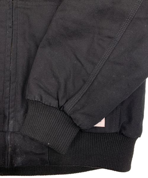 X-LARGE（エクストララージ）X-LARGE (エクストララージ) EMBOSSED OLD ENGLISH HOODED WORK JACKET ブラック サイズ:Ｌの古着・服飾アイテム
