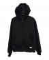 X-LARGE（エクストララージ）の古着「EMBOSSED OLD ENGLISH HOODED WORK JACKET」｜ブラック