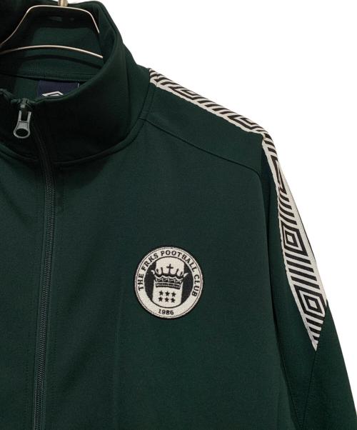 UMBRO（アンブロ）UMBRO (アンブロ) FREAK'S STORE (フリークスストア) UMBRO別注 トラックジャケット グリーン サイズ:Mの古着・服飾アイテム