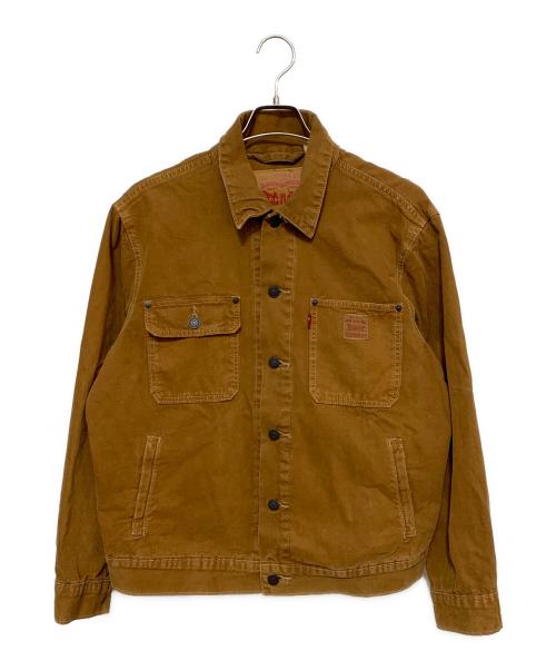 LEVI'S（リーバイス）LEVI'S (リーバイス) ダックトラッカージャケット ブラウン サイズ:Sの古着・服飾アイテム