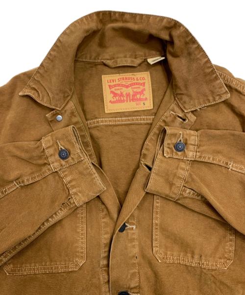 LEVI'S（リーバイス）LEVI'S (リーバイス) ダックトラッカージャケット ブラウン サイズ:Sの古着・服飾アイテム