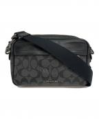 COACHコーチ）の古着「GRAHAM CROSSBODY 」｜ブラック×グレー