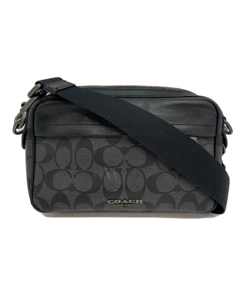 COACH（コーチ）COACH (コーチ) GRAHAM CROSSBODY  ブラック×グレーの古着・服飾アイテム