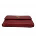中古・古着 GUCCI (グッチ) GGマーモント レザー フレンチフラップウォレット レッド：10000円