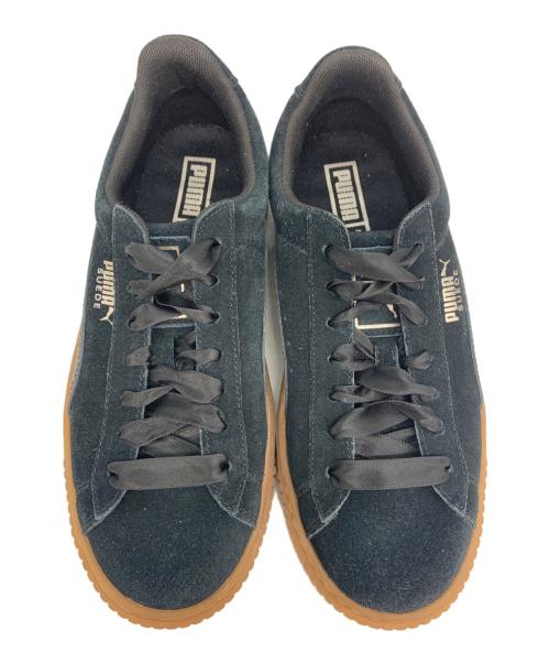 PUMA（プーマ）PUMA (プーマ) SUEDE PLATFORM CORE ブラック サイズ:24の古着・服飾アイテム