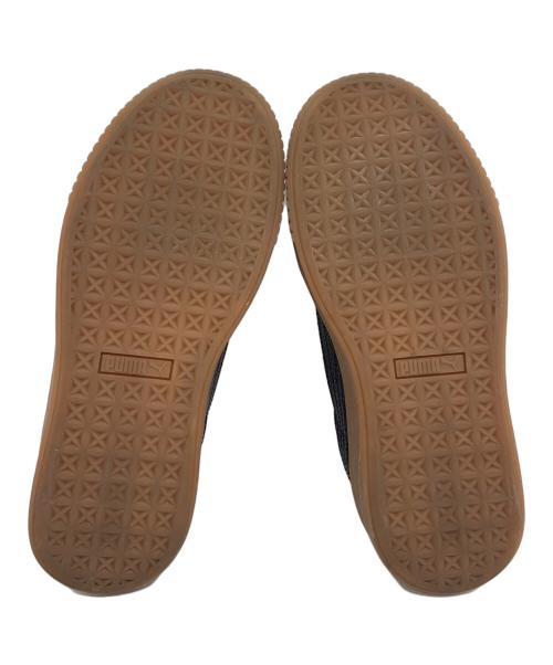 PUMA（プーマ）PUMA (プーマ) SUEDE PLATFORM CORE ブラック サイズ:24の古着・服飾アイテム