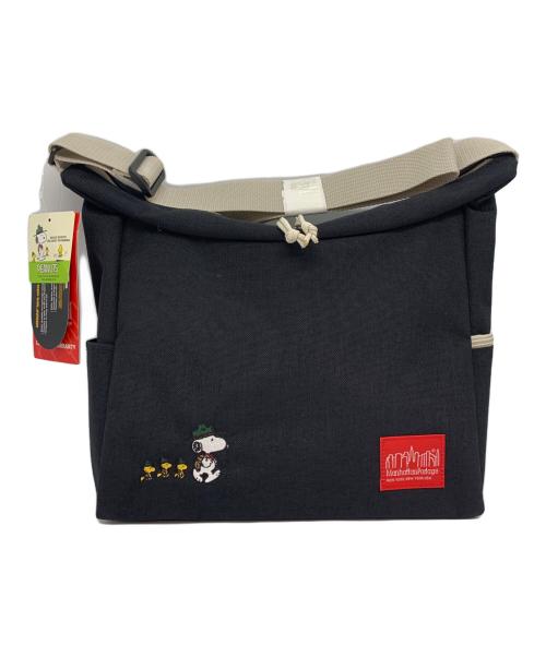 Manhattan Portage（マンハッタンポーテージ）Manhattan Portage (マンハッタンポーテージ) PEANUTS (ピーナッツ) ×PEANUTSショルダーバッグ ブラック 未使用品の古着・服飾アイテム