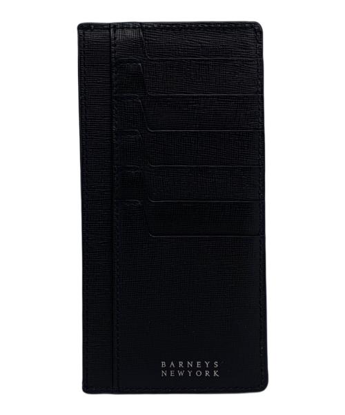 BARNEYS NEWYORK（バーニーズ・ニューヨーク）BARNEYS NEWYORK (バーニーズ・ニューヨーク) スマートウォレット ブラックの古着・服飾アイテム