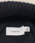 中古・古着 COACH (コーチ) タートルネックニット ブラック×ベージュ サイズ:S：10000円