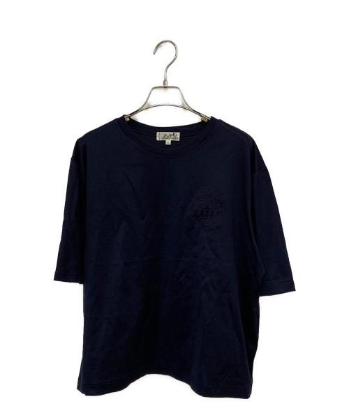 HERMES（エルメス）HERMES (エルメス) 半袖カットソー ネイビー サイズ:XLの古着・服飾アイテム