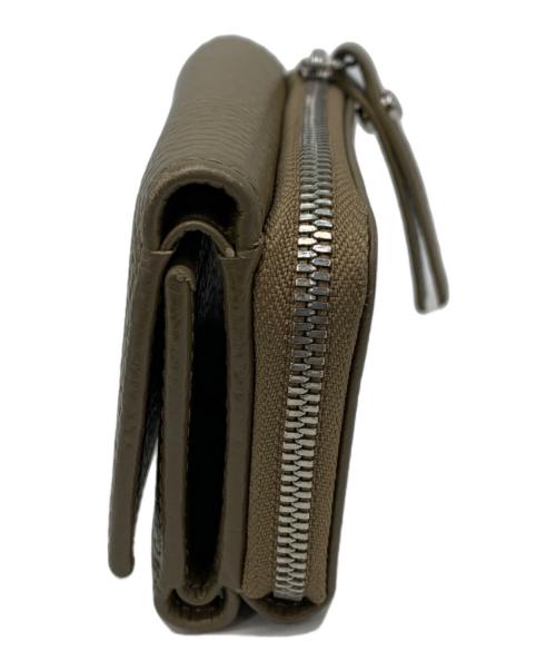 GIANNI CHIARINI（ジャンニ キアリーニ）GIANNI CHIARINI (ジャンニ キアリーニ) コンパクトウォレット ベージュの古着・服飾アイテム