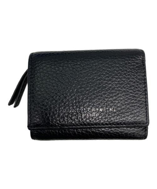 GIANNI CHIARINI（ジャンニ キアリーニ）GIANNI CHIARINI (ジャンニ キアリーニ) コンパクトウォレット ブラックの古着・服飾アイテム