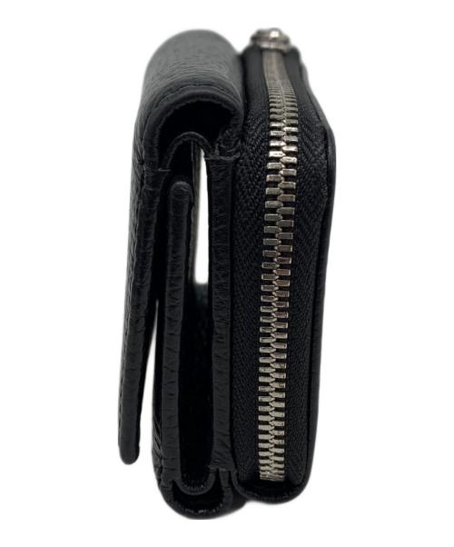GIANNI CHIARINI（ジャンニ キアリーニ）GIANNI CHIARINI (ジャンニ キアリーニ) コンパクトウォレット ブラックの古着・服飾アイテム