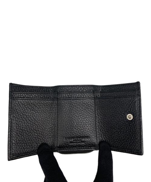 GIANNI CHIARINI（ジャンニ キアリーニ）GIANNI CHIARINI (ジャンニ キアリーニ) コンパクトウォレット ブラックの古着・服飾アイテム