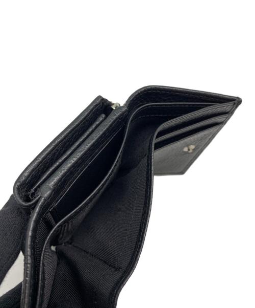 GIANNI CHIARINI（ジャンニ キアリーニ）GIANNI CHIARINI (ジャンニ キアリーニ) コンパクトウォレット ブラックの古着・服飾アイテム