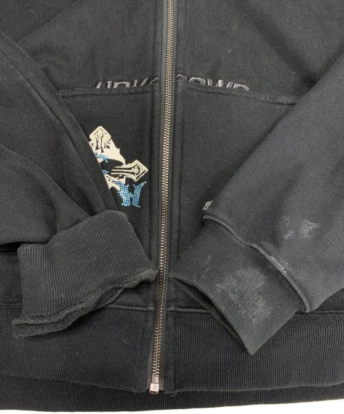 unknown（アンノウン）unknown (アンノウン) HCW (ヘブンキャットウェイト) コラボパーカー ブラック サイズ:Ｌの古着・服飾アイテム