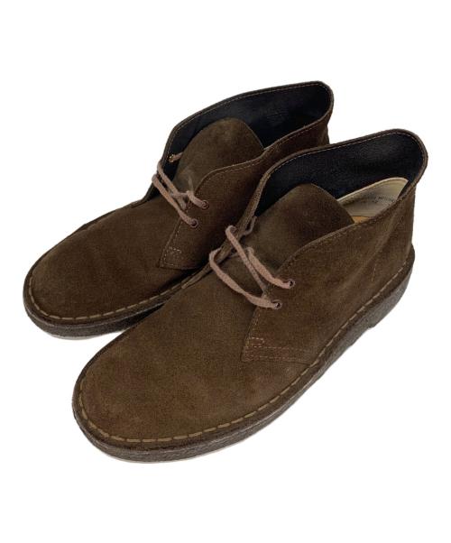 CLARKS（クラークス）CLARKS (クラークス) スウェードシューズ ブラウン サイズ:US7の古着・服飾アイテム