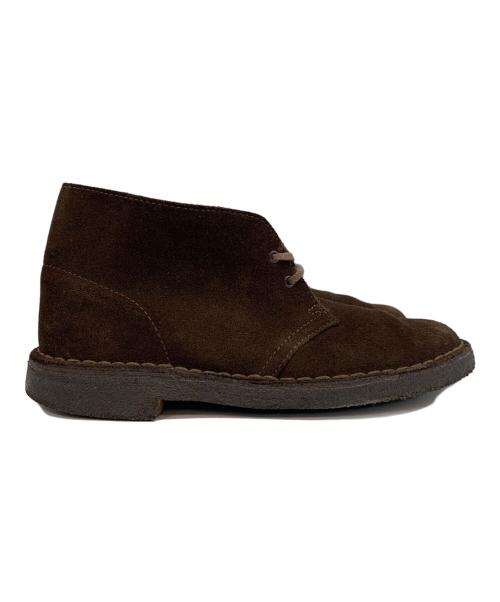 CLARKS（クラークス）CLARKS (クラークス) スウェードシューズ ブラウン サイズ:US7の古着・服飾アイテム