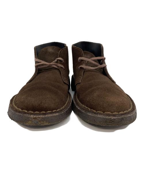 CLARKS（クラークス）CLARKS (クラークス) スウェードシューズ ブラウン サイズ:US7の古着・服飾アイテム