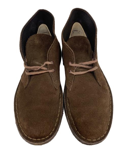 CLARKS（クラークス）CLARKS (クラークス) スウェードシューズ ブラウン サイズ:US7の古着・服飾アイテム