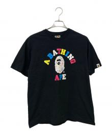 A BATHING APE（アベイシングエイプ）の古着「ロゴTee」｜ブラック