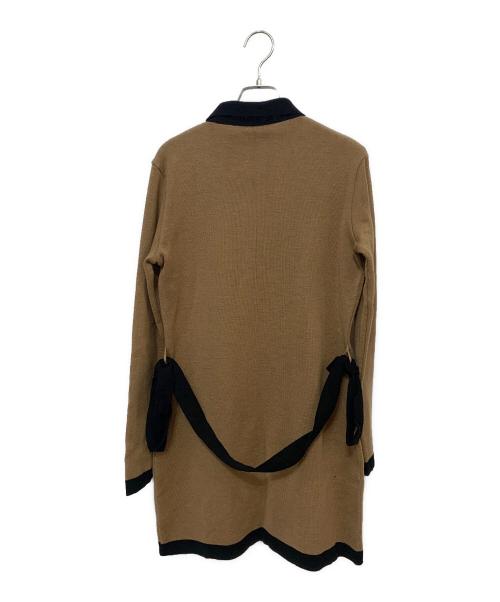 FENDI（フェンディ）FENDI (フェンディ) ロングカーディガン ブラウン サイズ:42の古着・服飾アイテム