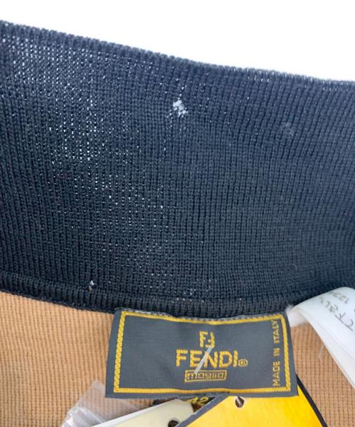 FENDI（フェンディ）FENDI (フェンディ) ロングカーディガン ブラウン サイズ:42の古着・服飾アイテム