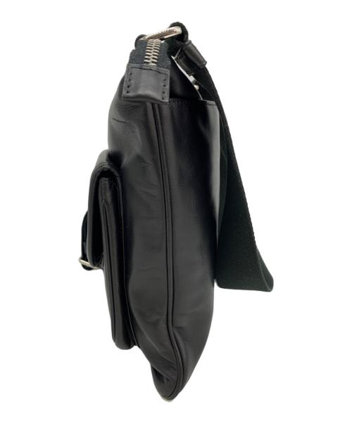 LOEWE（ロエベ）LOEWE (ロエベ) ショルダーバッグ サコッシュ ブラックの古着・服飾アイテム