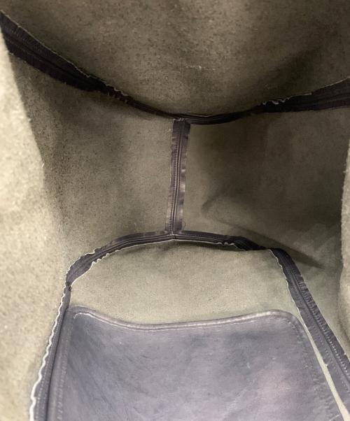 COACH（コーチ）COACH (コーチ) レザートートバッグ ネイビーの古着・服飾アイテム