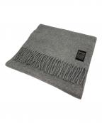 JOHNSTONS OF ELGINジョンストンズ オブ エルガン）の古着「カシミアマフラー」｜グレー