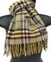 中古・古着 Burberry's (バーバリーズ) カシミアマフラー：7000円
