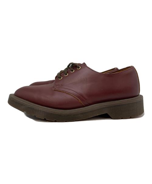 Dr.Martens（ドクターマーチン）Dr.Martens (ドクターマーチン) ４ホールシューズ レッド サイズ:UK3の古着・服飾アイテム