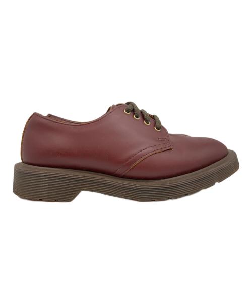 Dr.Martens（ドクターマーチン）Dr.Martens (ドクターマーチン) ４ホールシューズ レッド サイズ:UK3の古着・服飾アイテム