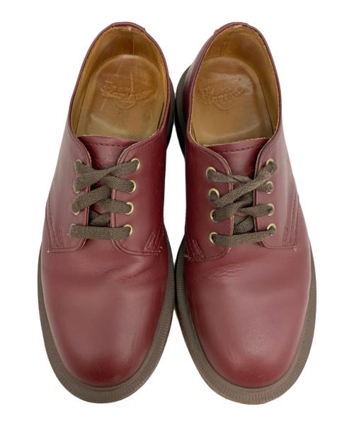 Dr.Martens（ドクターマーチン）Dr.Martens (ドクターマーチン) ４ホールシューズ レッド サイズ:UK3の古着・服飾アイテム