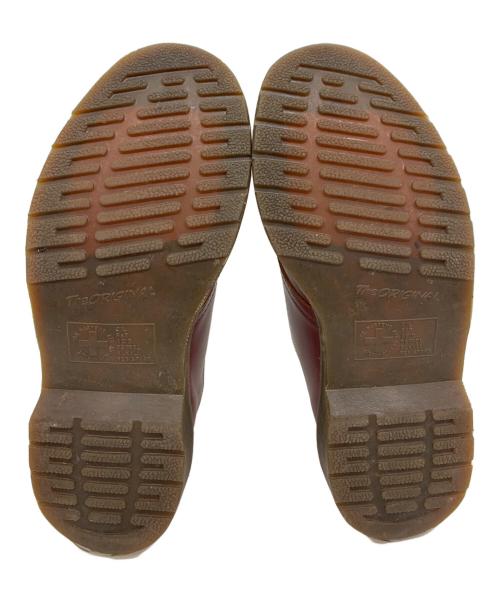 Dr.Martens（ドクターマーチン）Dr.Martens (ドクターマーチン) ４ホールシューズ レッド サイズ:UK3の古着・服飾アイテム