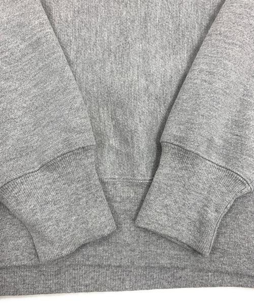 Champion REVERSE WEAVE（チャンピオン リバース ウィーブ）Champion REVERSE WEAVE (チャンピオン リバース ウィーブ) プルオーバーパーカー グレー×ブラック サイズ:Mの古着・服飾アイテム