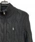 POLO RALPH LAUREN (ポロ・ラルフローレン) フルジップケーブルニット グレー サイズ:M：13000円