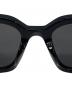 中古・古着 GUCCI (グッチ) スクエアフレームサングラス ブラック サイズ:54□20：10000円