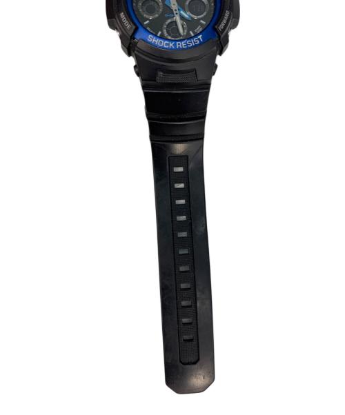 CASIO（カシオ）CASIO (カシオ) G-SHOCK ブラック×ブルーの古着・服飾アイテム