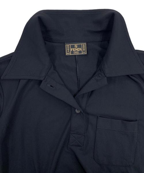 FENDI（フェンディ）FENDI (フェンディ) 半袖ワンピース ブラック サイズ:42の古着・服飾アイテム