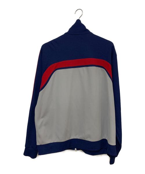 adidas（アディダス）adidas (アディダス) トラックジャケット ネイビー×グレー サイズ:XLの古着・服飾アイテム