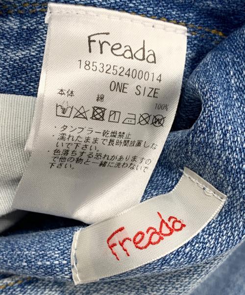 freada（フリーダ）Freada (フリーダ) リメイクデニムジャケット ブルー サイズ:ONEの古着・服飾アイテム