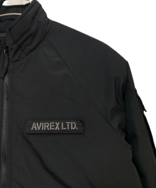 AVIREX（アヴィレックス）AVIREX (アヴィレックス) 中綿ジャケット ブラック サイズ:Ｌの古着・服飾アイテム