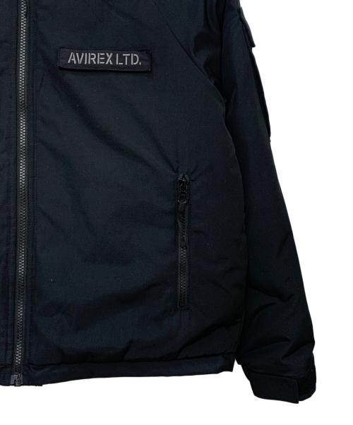 AVIREX（アヴィレックス）AVIREX (アヴィレックス) 中綿ジャケット ブラック サイズ:Ｌの古着・服飾アイテム