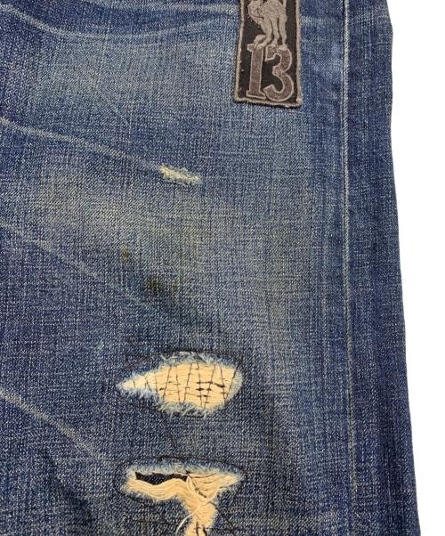 LEVI'S 501（リーバイス）LEVI'S 501 (リーバイス) ワッペンリペア加工 2009年モデル インディゴ サイズ:W36×L32の古着・服飾アイテム