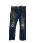 LEVI'S 501（リーバイス）の古着「ワッペンリペア加工 2009年モデル」｜インディゴ