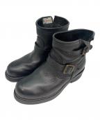 CHIPPEWAチペワ）の古着「エンジニアブーツ」｜ブラック