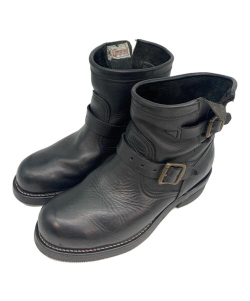 CHIPPEWA（チペワ）CHIPPEWA (チペワ) エンジニアブーツ ブラック サイズ:7Eの古着・服飾アイテム