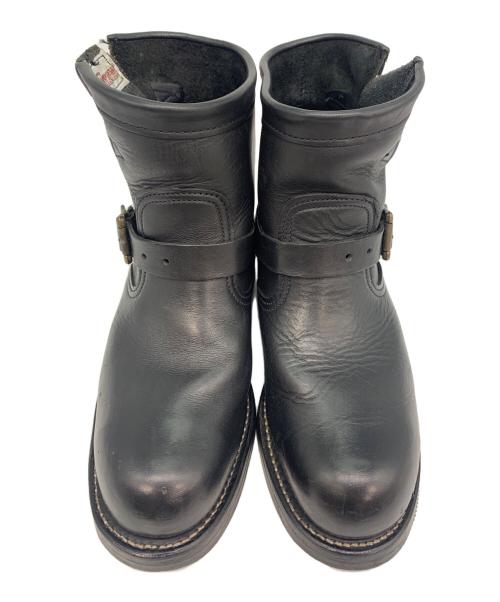 CHIPPEWA（チペワ）CHIPPEWA (チペワ) エンジニアブーツ ブラック サイズ:7Eの古着・服飾アイテム