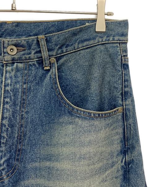 BEAMS（ビームス）BEAMS (ビームス) THUNDER BAGGY FIT DINIM インディゴ サイズ:Ｌの古着・服飾アイテム